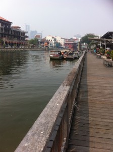 Melaka - river view